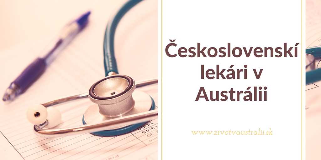 Československí lekári v Austrálii-2018